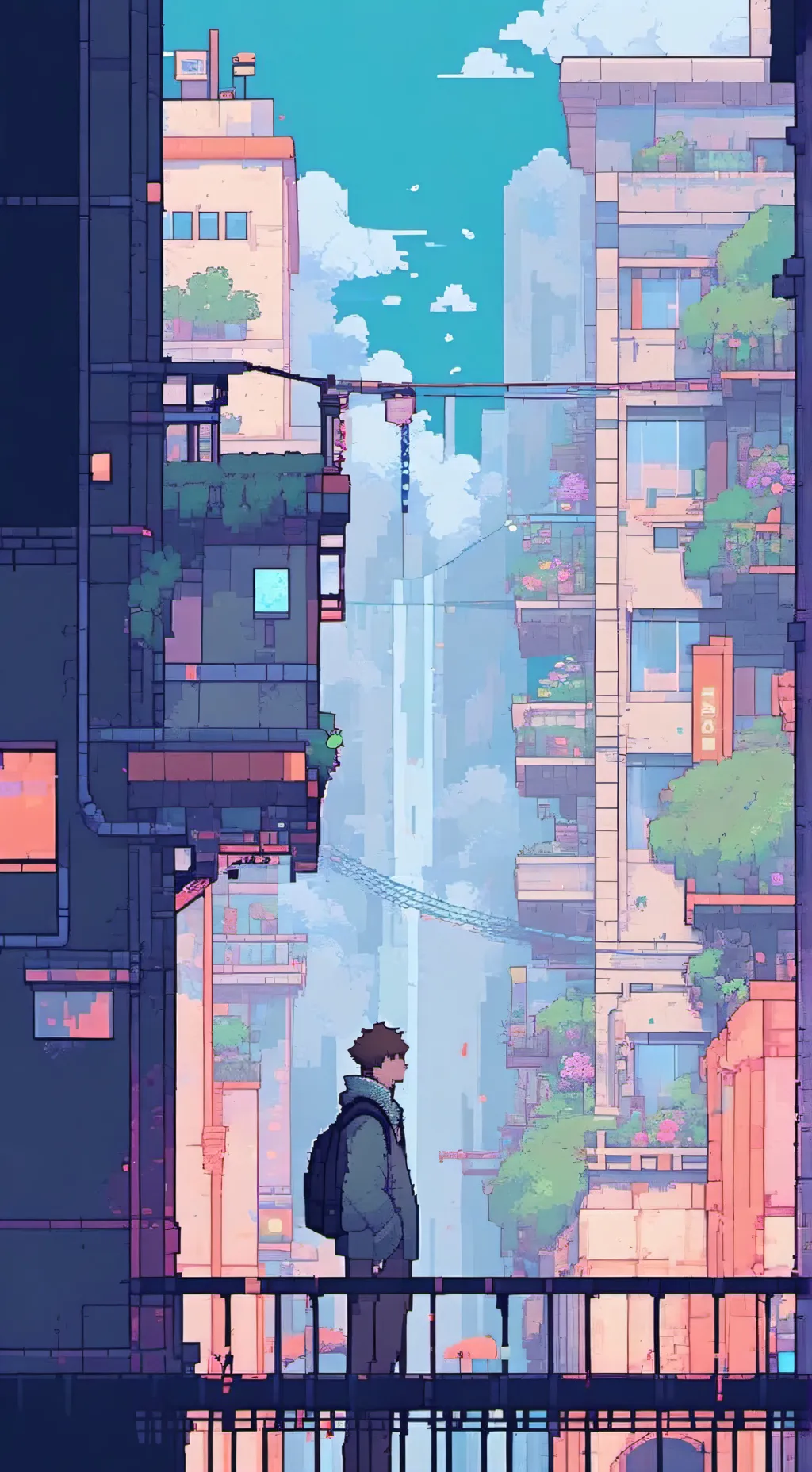 ai character: kiribaku  background