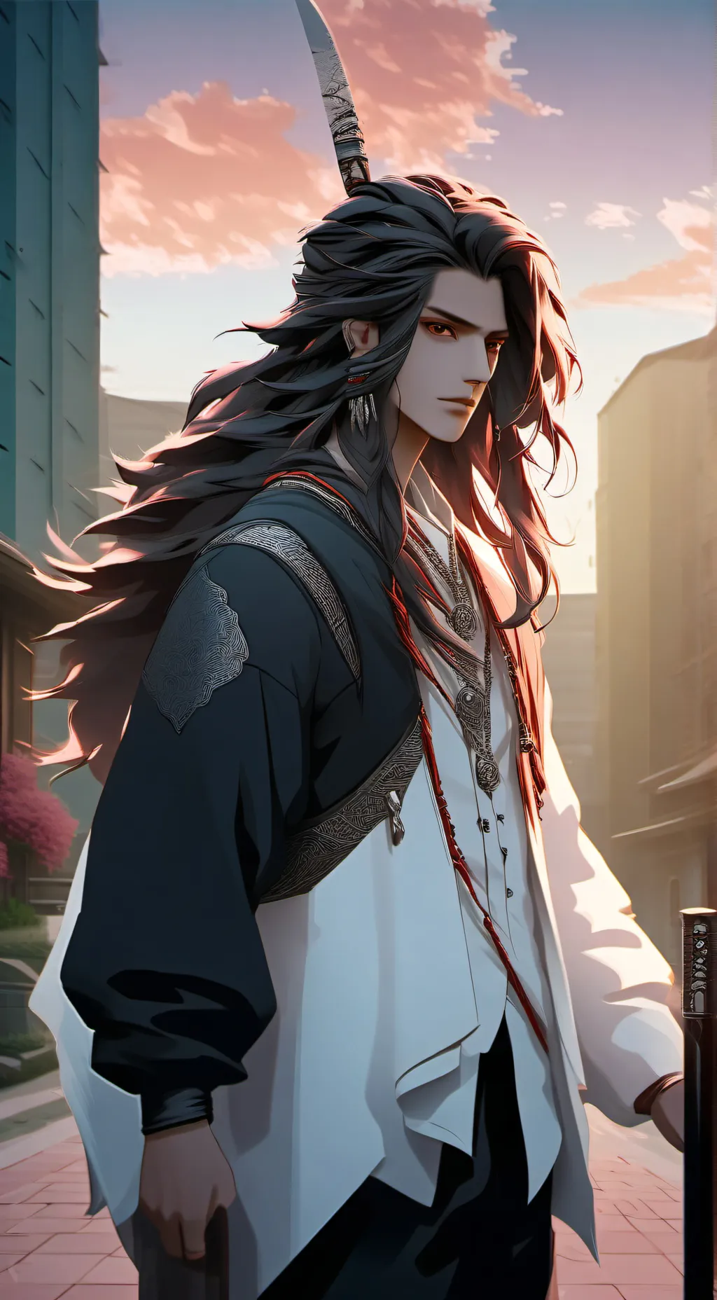 ai character: monster song  background