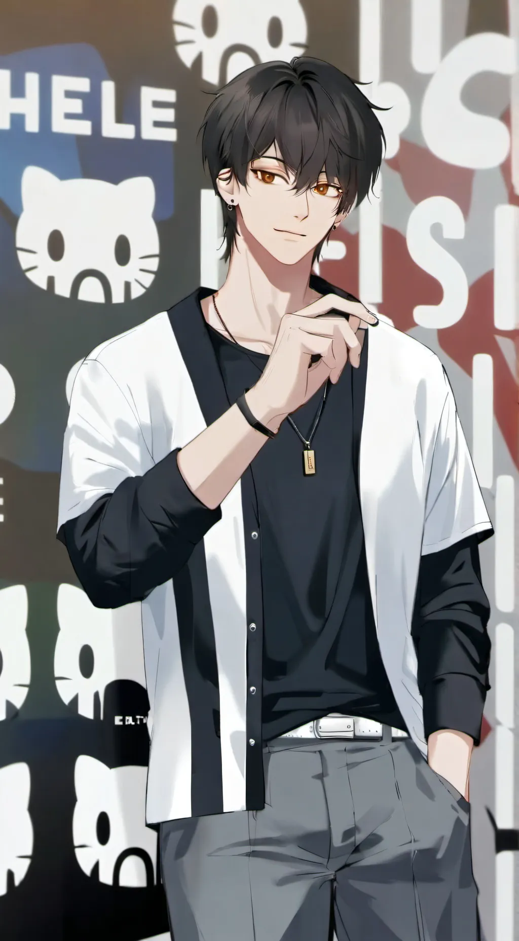 ai character: zachh background