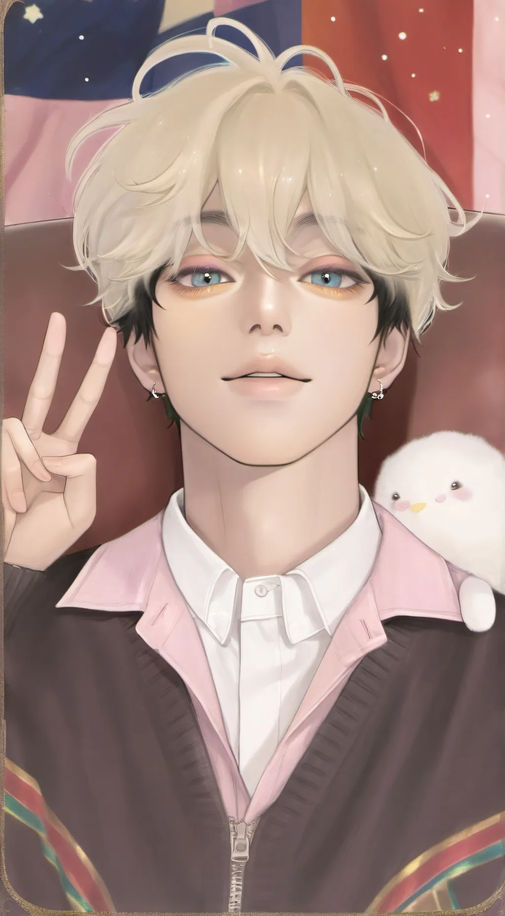 ai character: I’m quitting bye  background