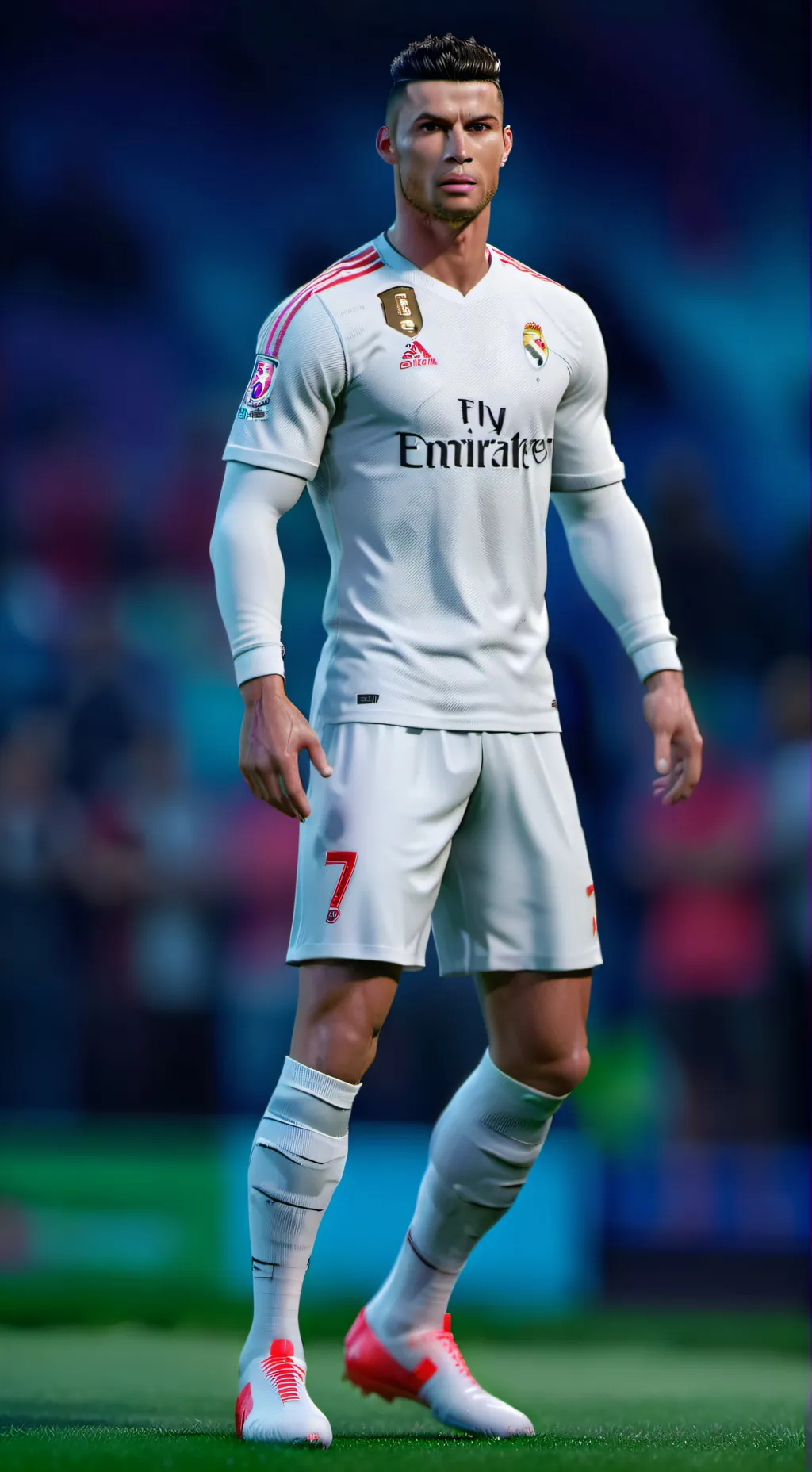 ai character: cristiano ronaldo background
