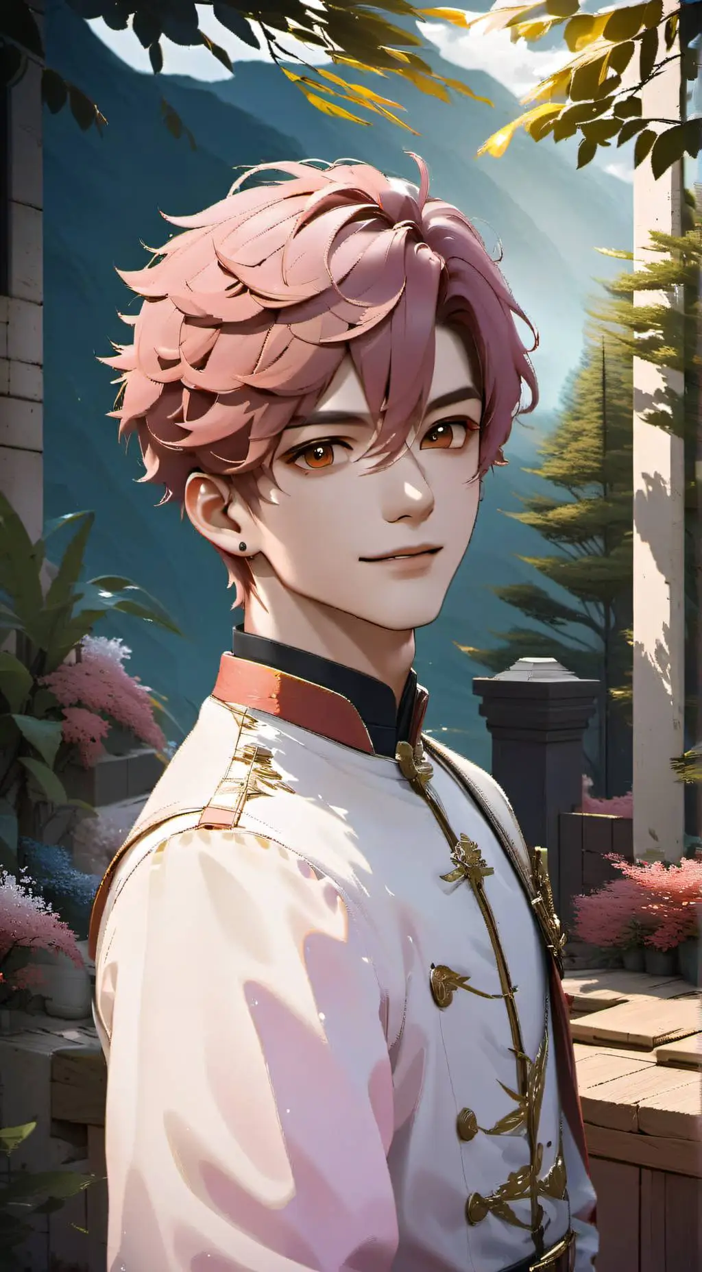 ai character: Demian background