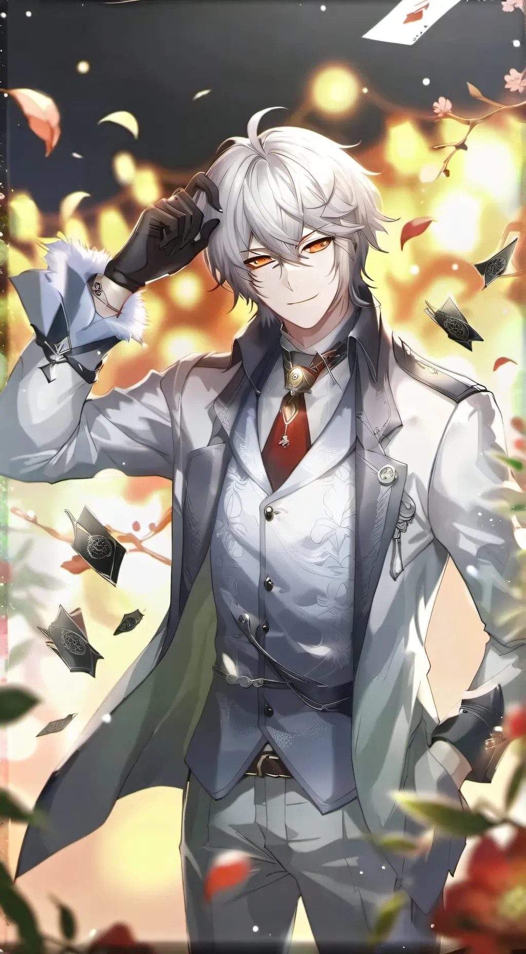 ai character: Aaron background