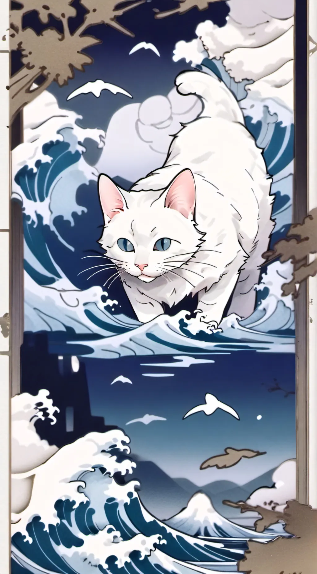 ai character: ♡obamitsu parents♡ background