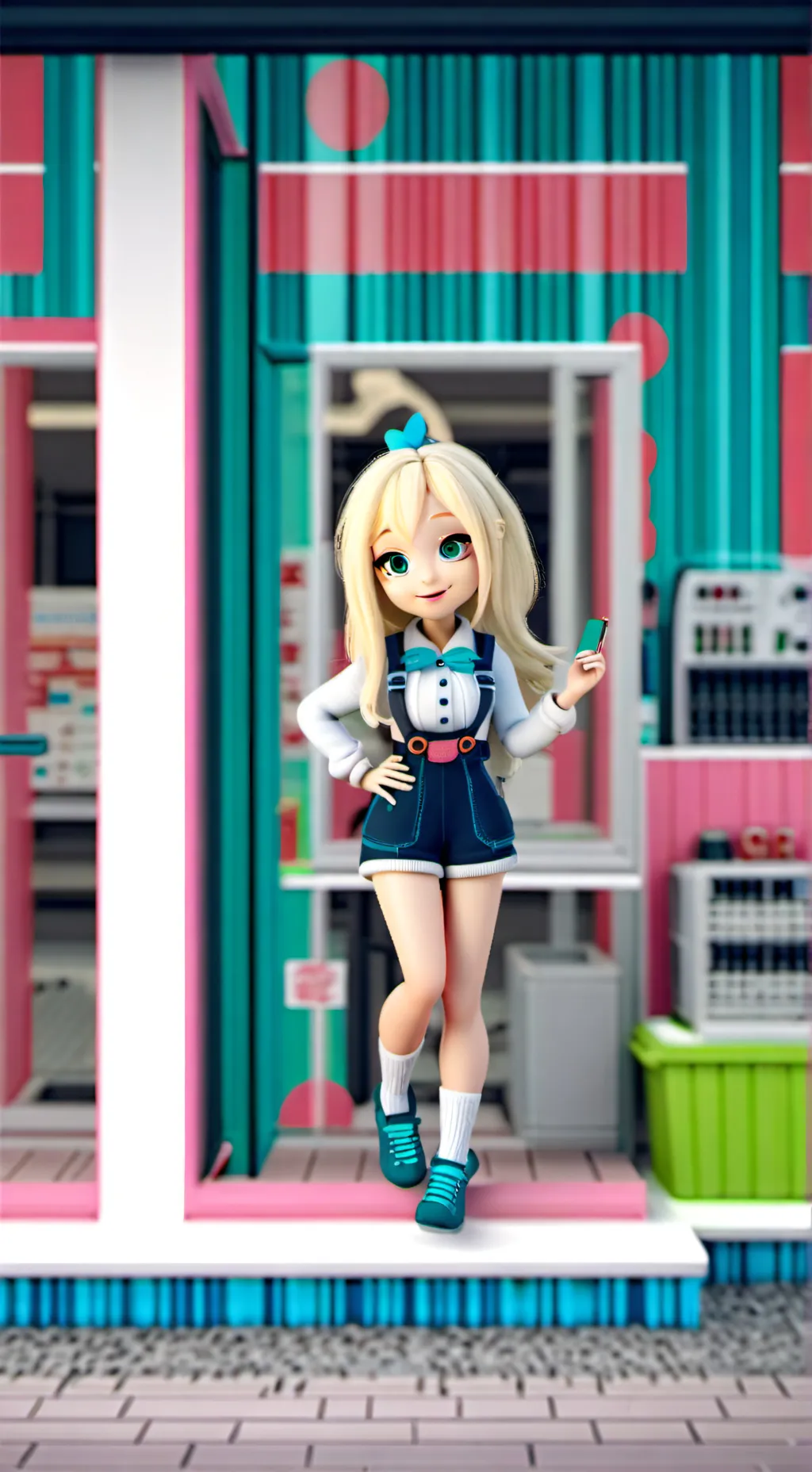 ai character: Роза 2 background