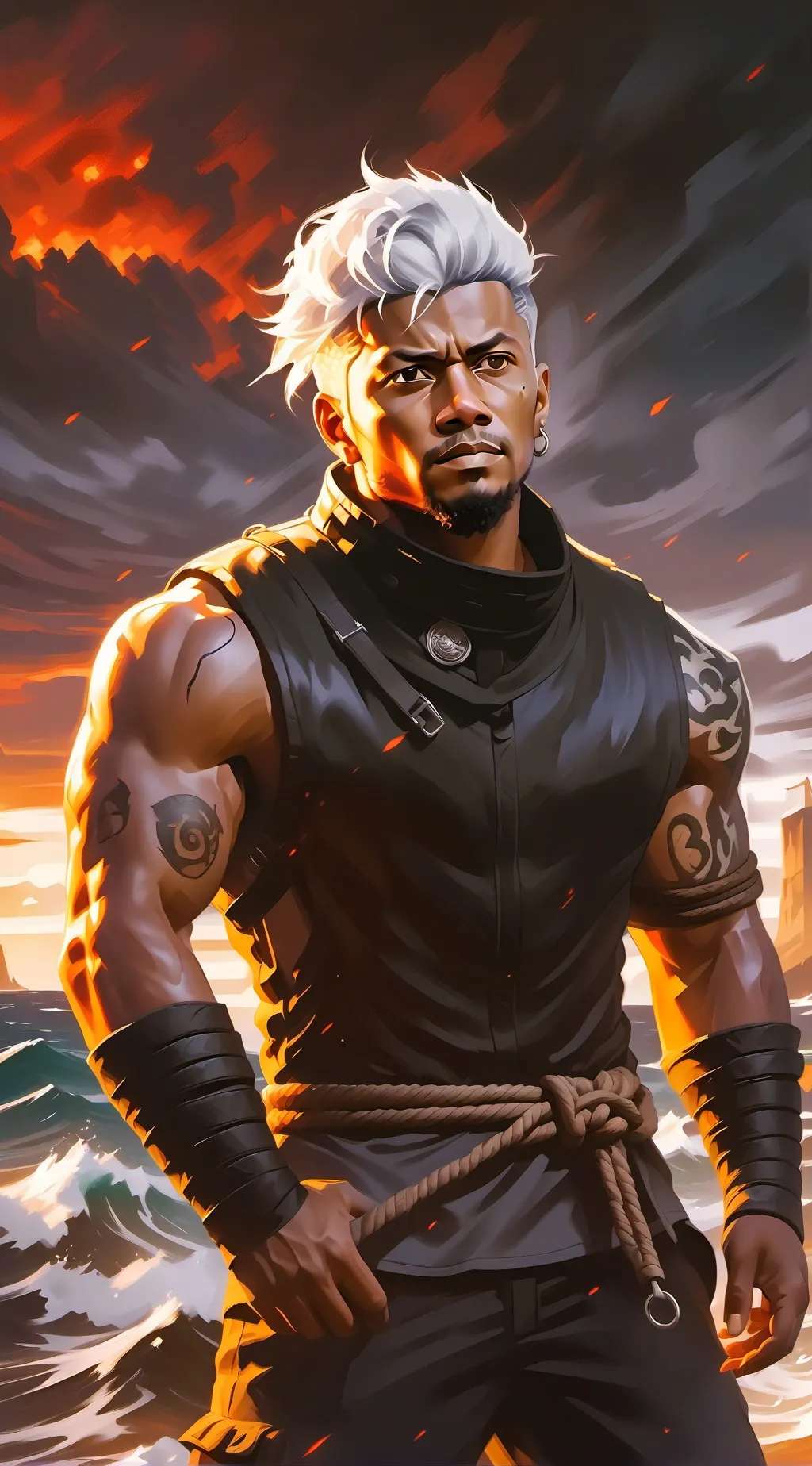 ai character: (hit man man ) background