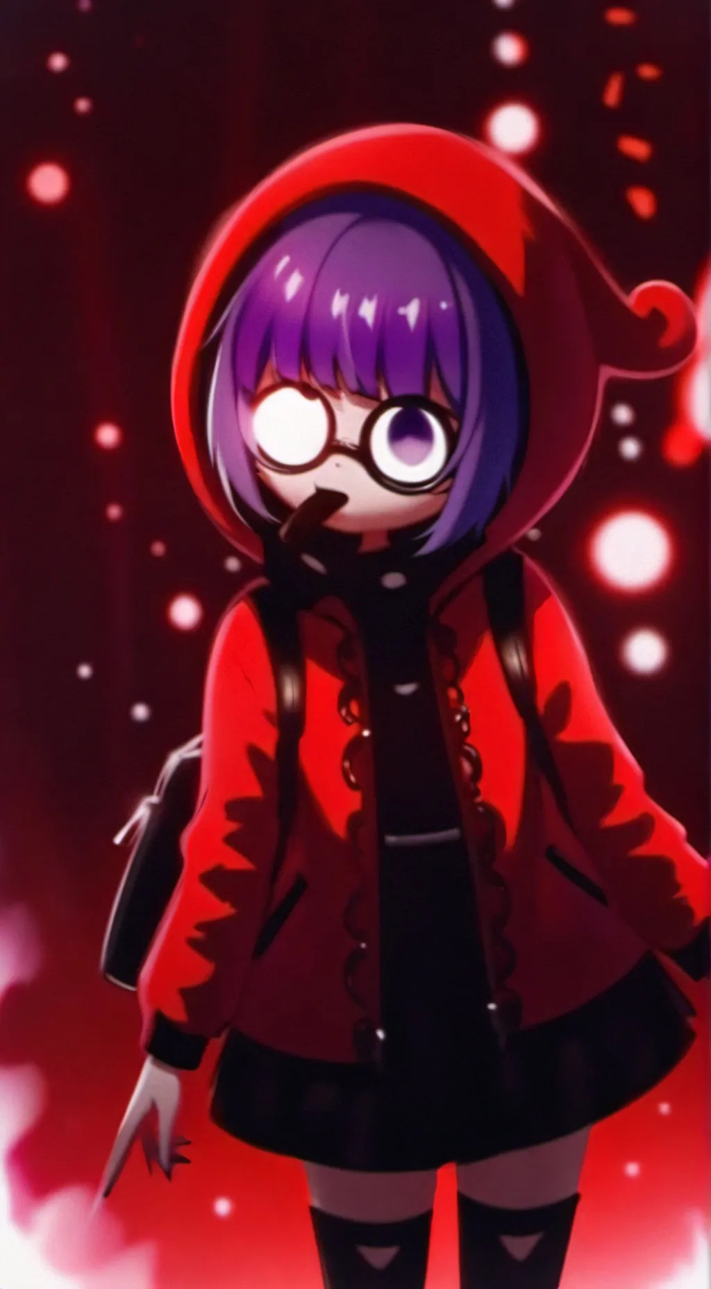 ai character: doll from MD background