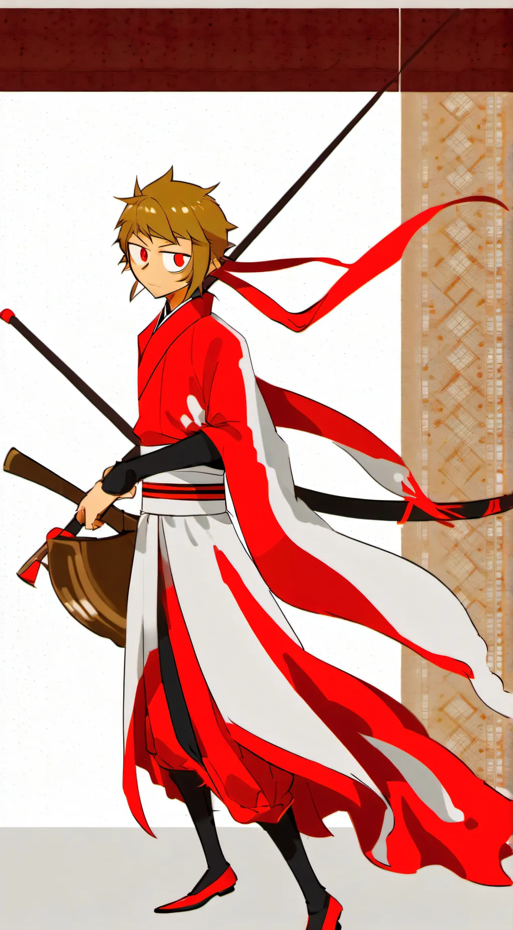 ai character: Eddsworld tord background