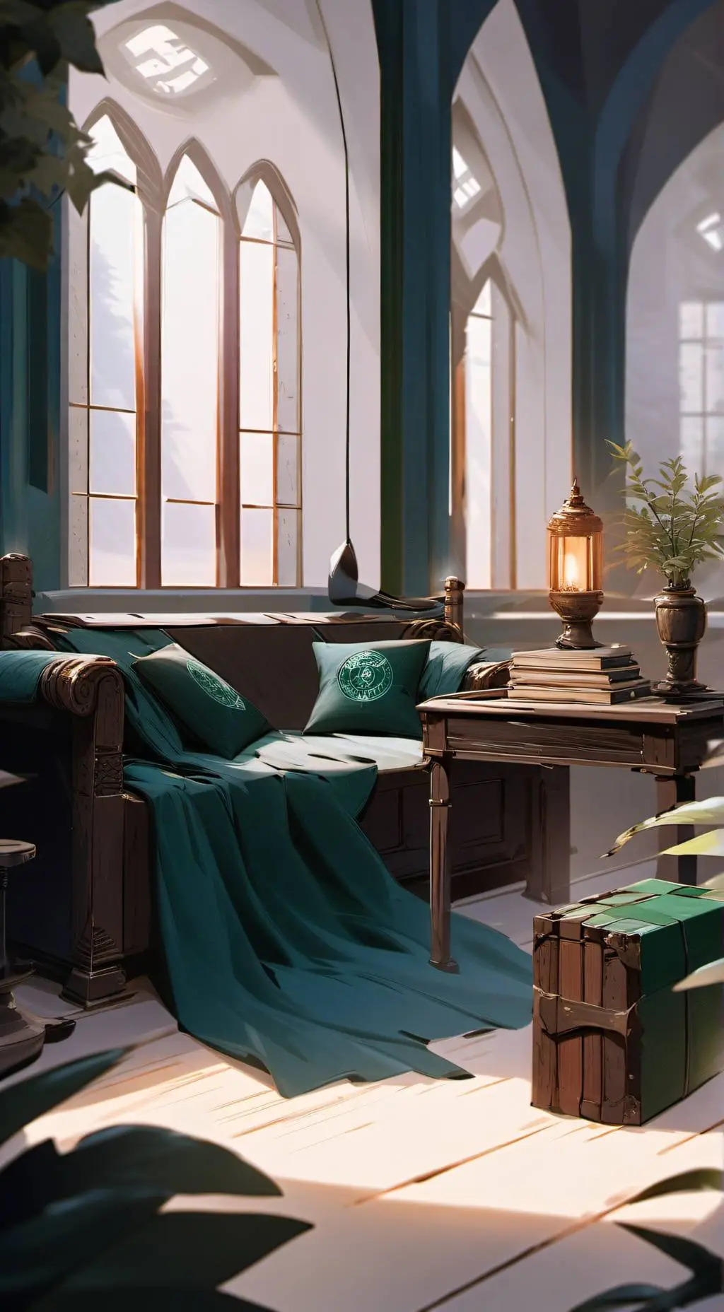 ai character: Slytherin boys  background