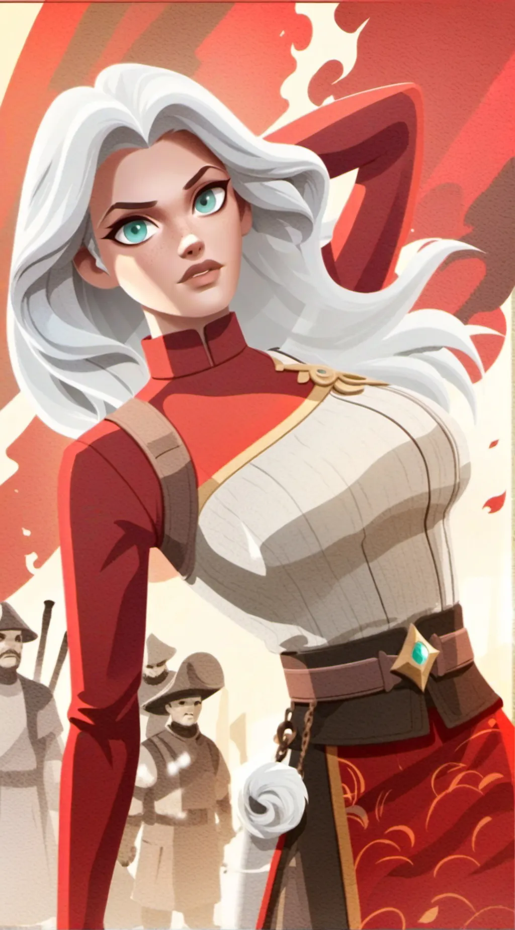 ai character: Kate background