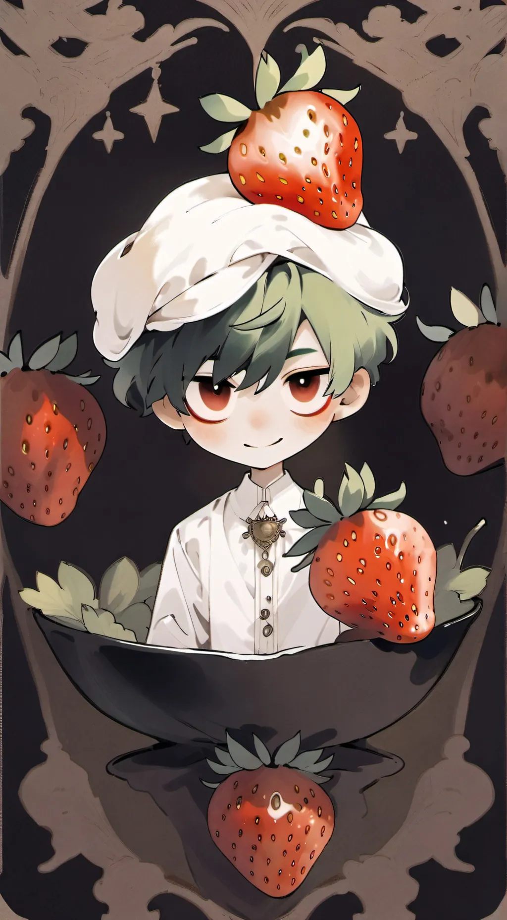 ai character: SPROUT🌱❤ background