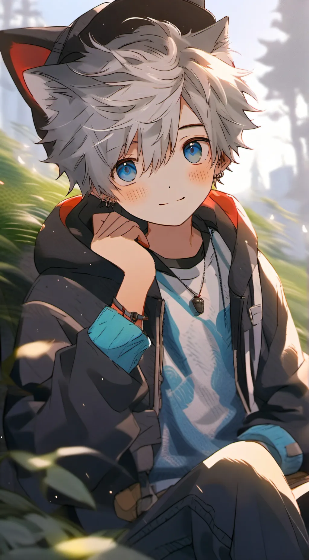 ai character: Max background