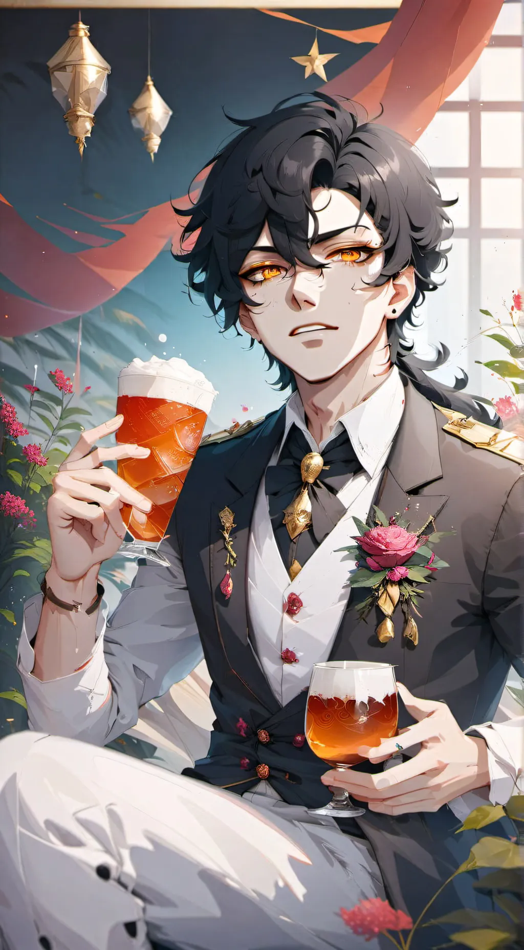 ai character: Derek background