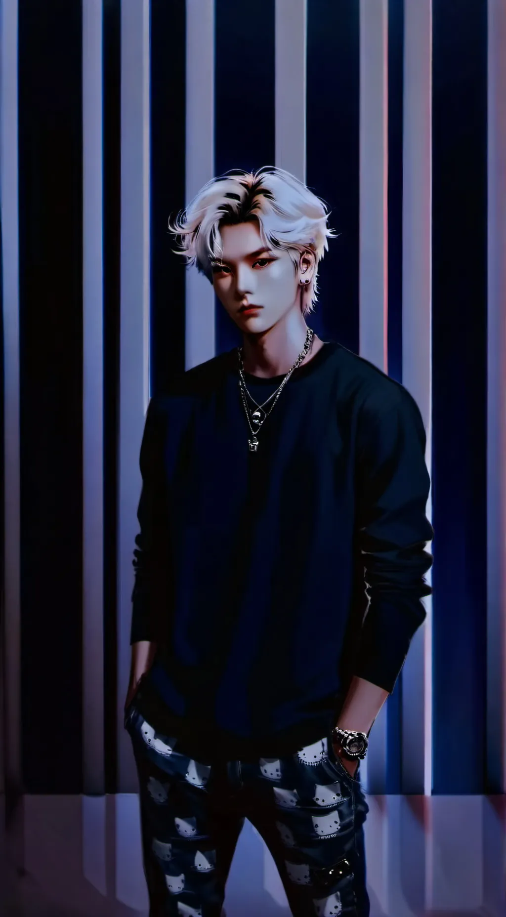 ai character: Mha peeps background