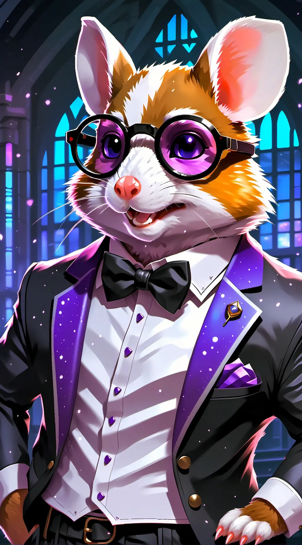 ai character: Harold Rocky background