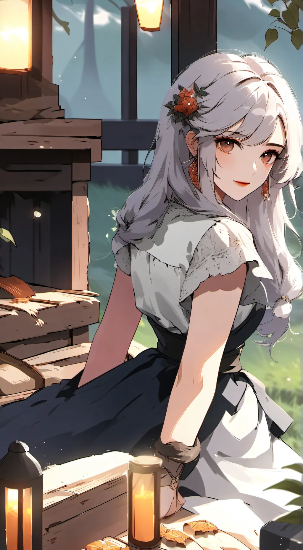 ai character: lia background