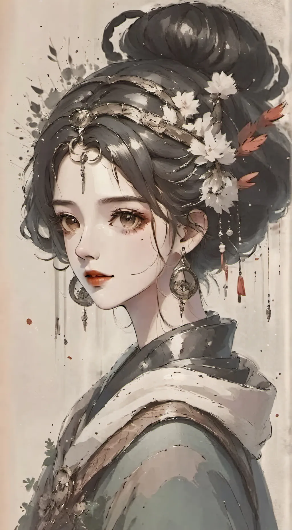 ai character: DEMON SLAYER boy's background