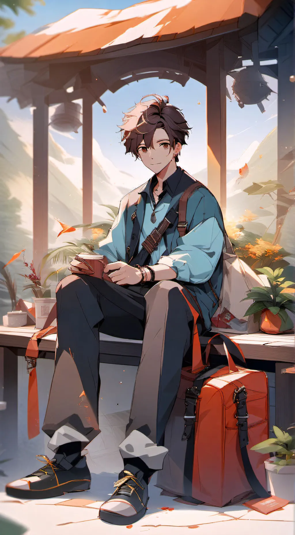 ai character: Alex background