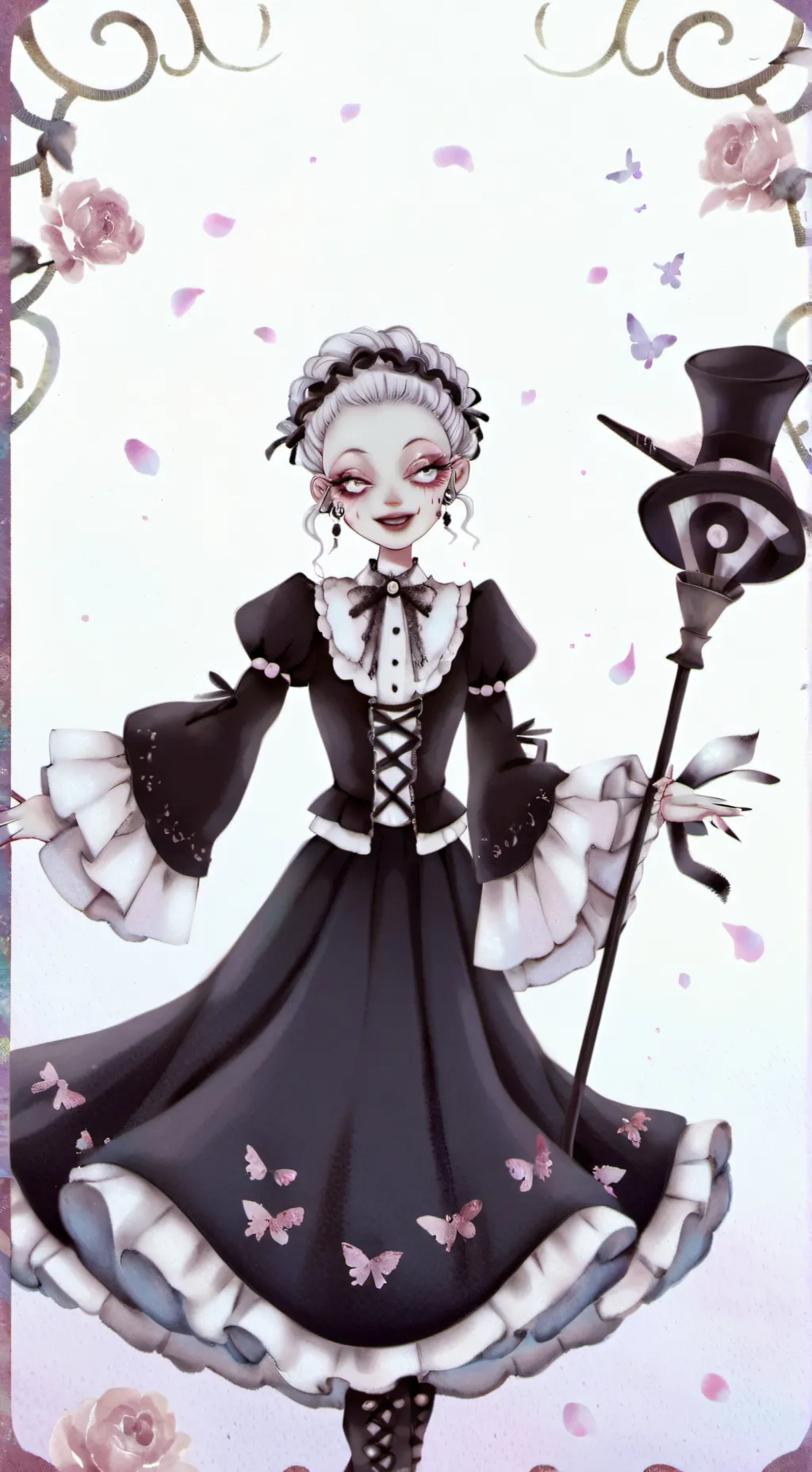 ai character: Evelyn background