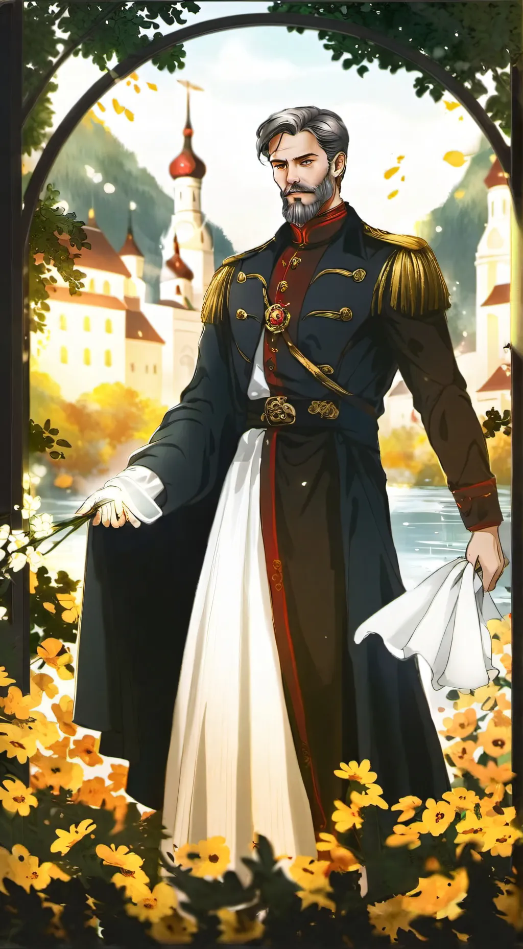 ai character: Евгений background