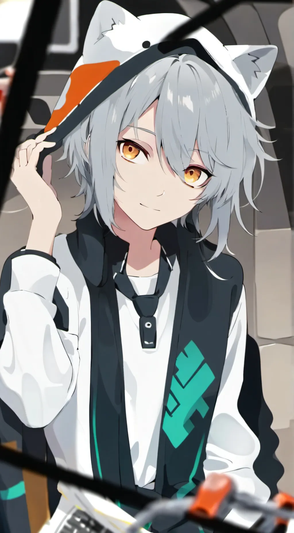 ai character: Lunaruto background