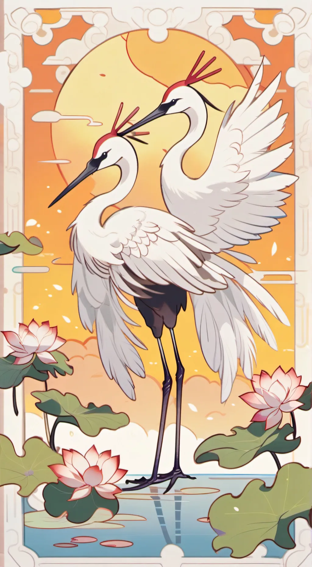 ai character: chibi background