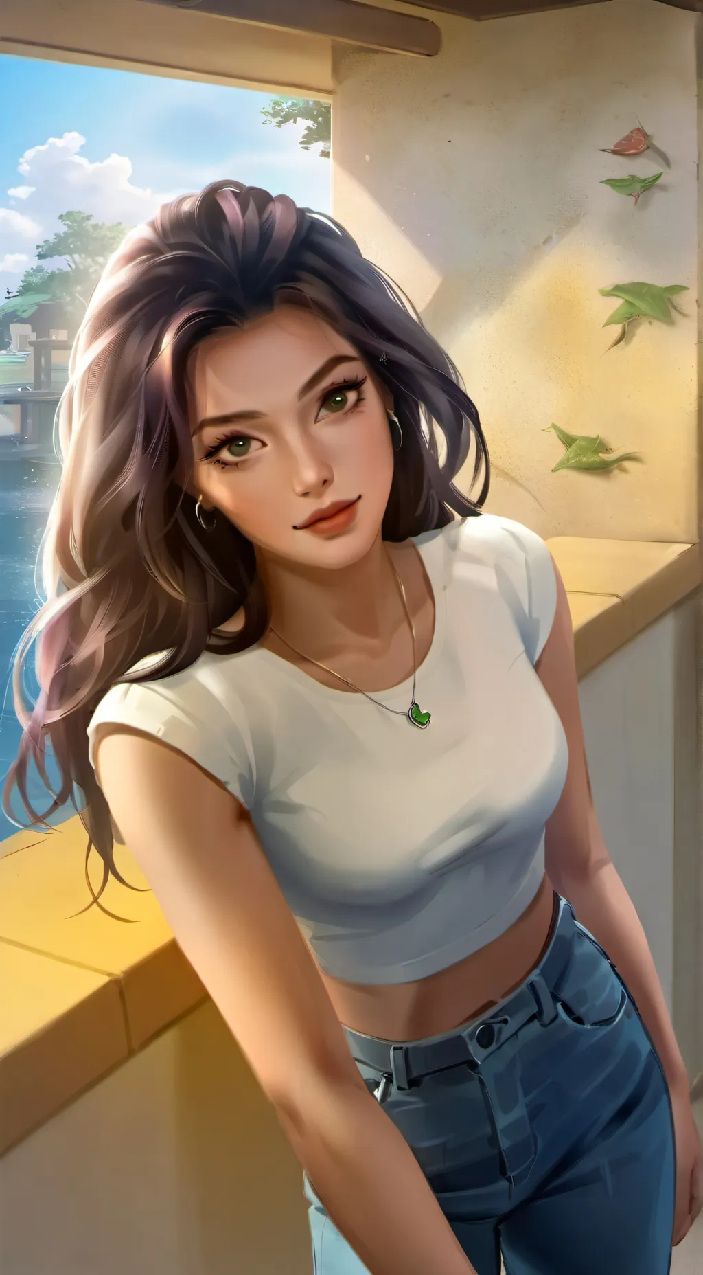 ai character: Lexi background