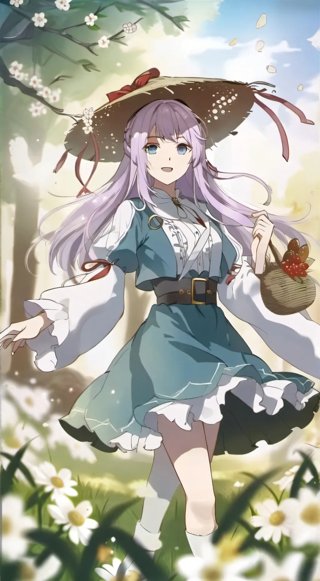 ai character: сакура background