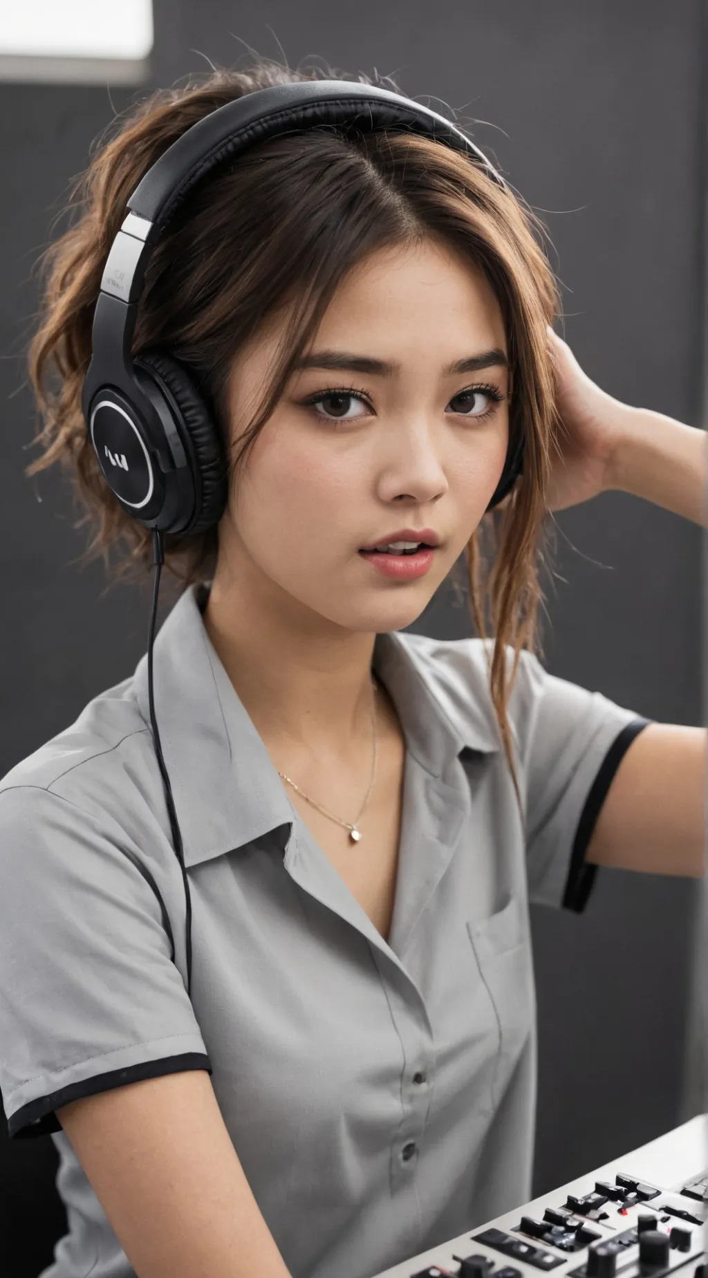 ai character: Baby April  background