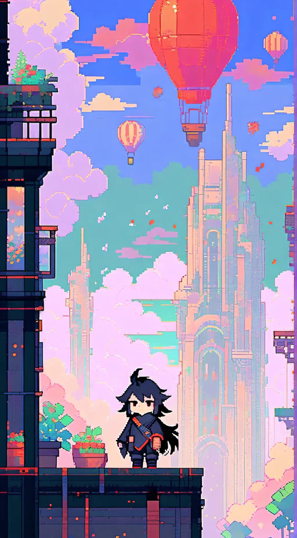 ai character: Circle X Compass background