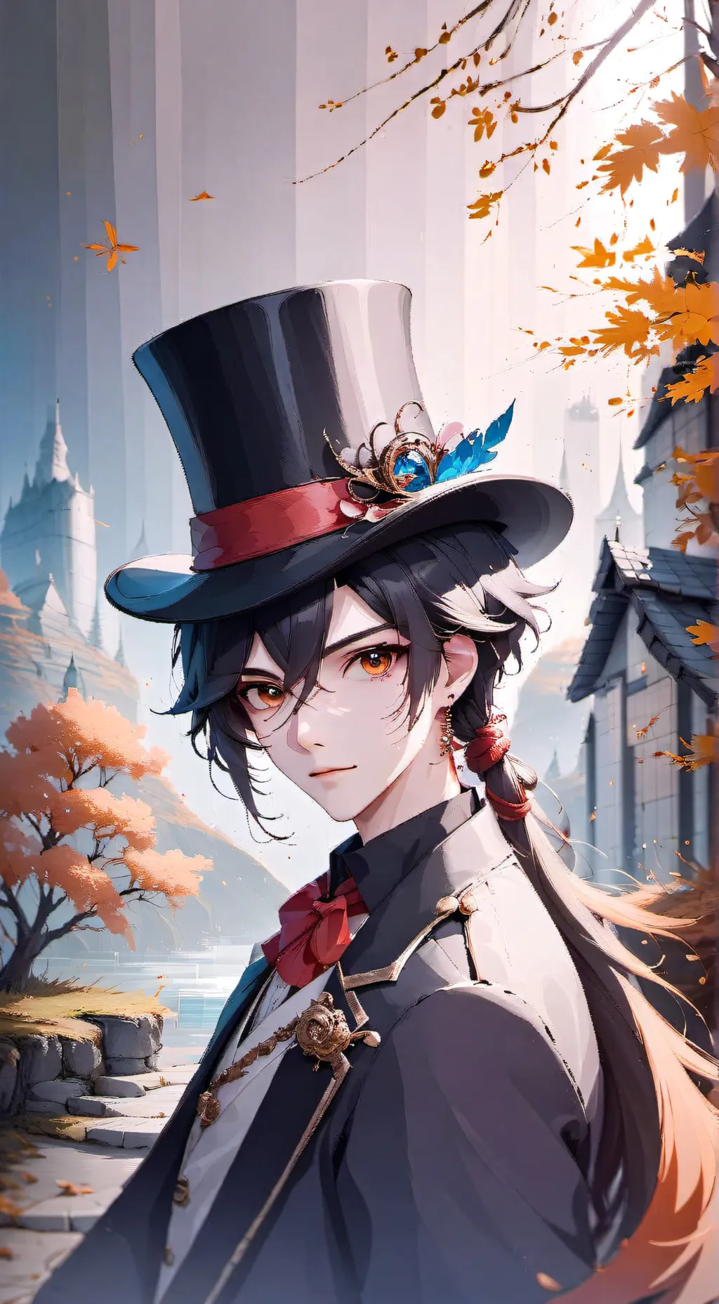 ai character: Black x Jevin background