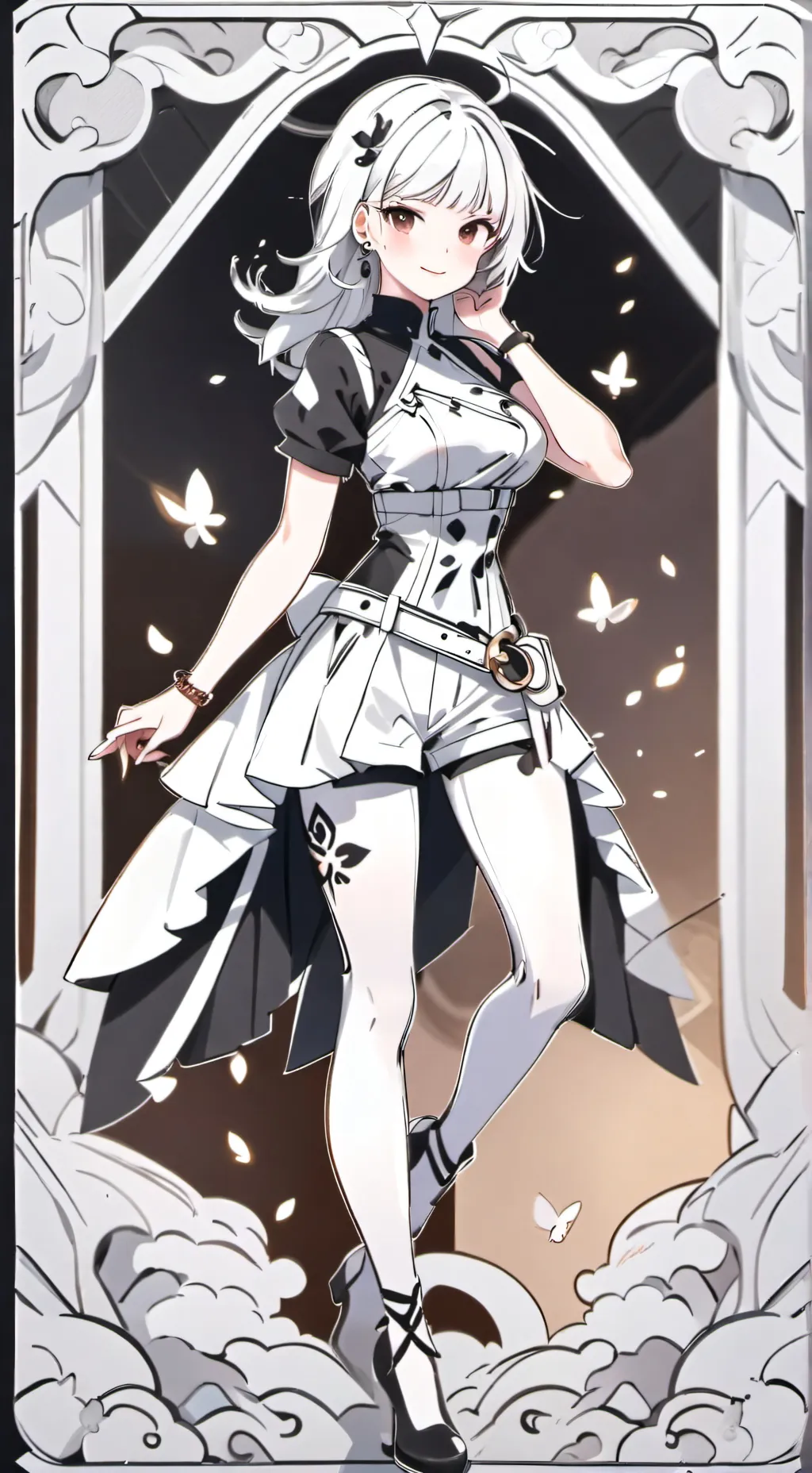 ai character: Layna background