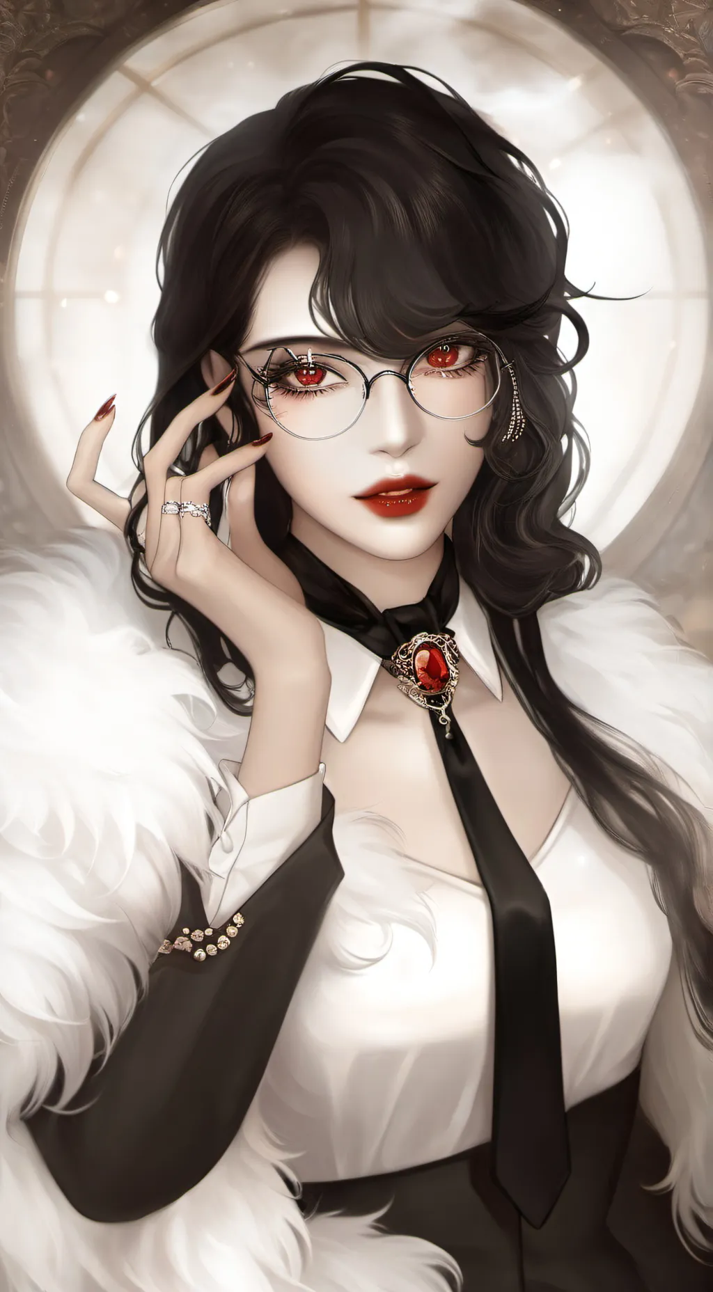 ai character: •◇~Steph~◇• background