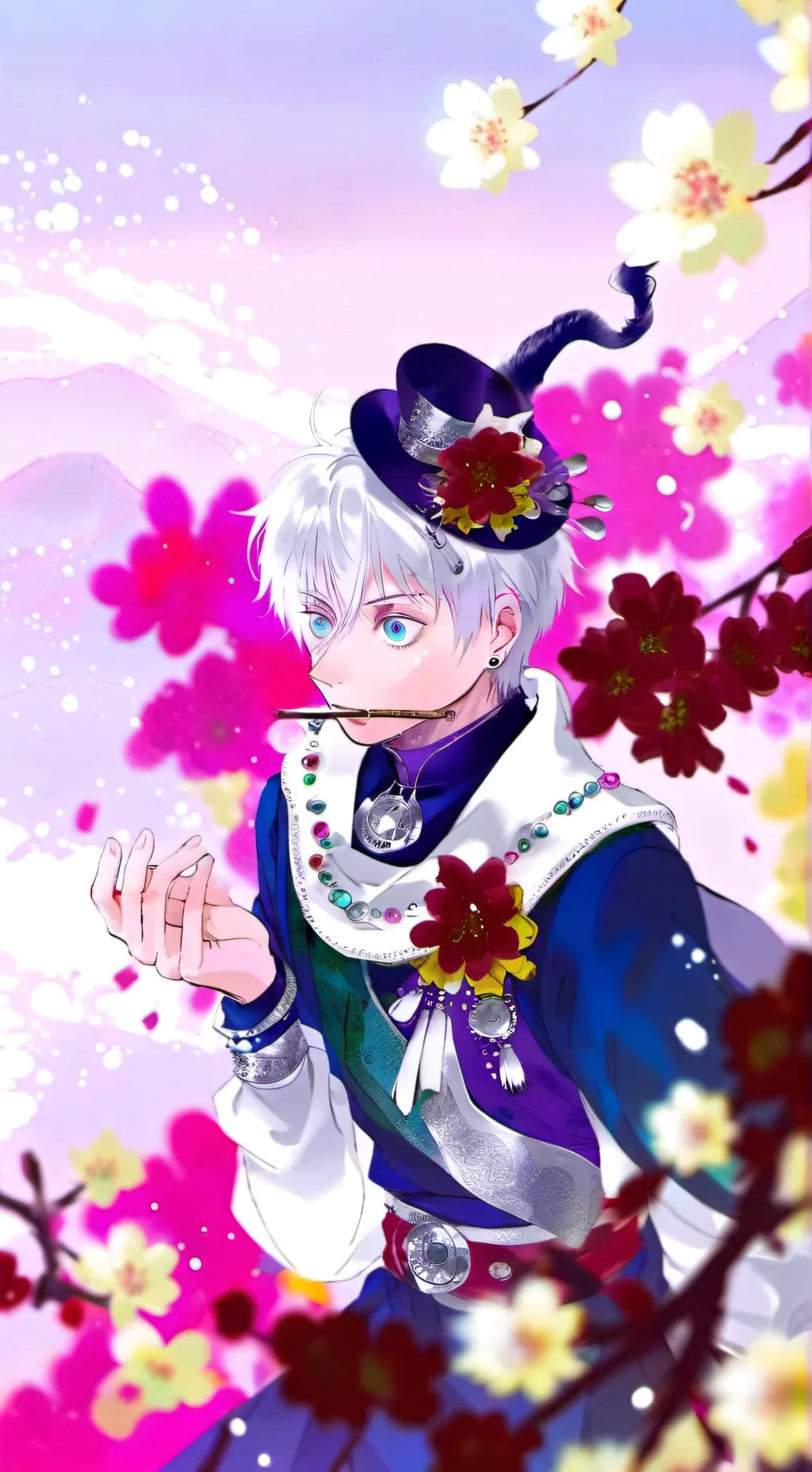 ai character: Goju  background