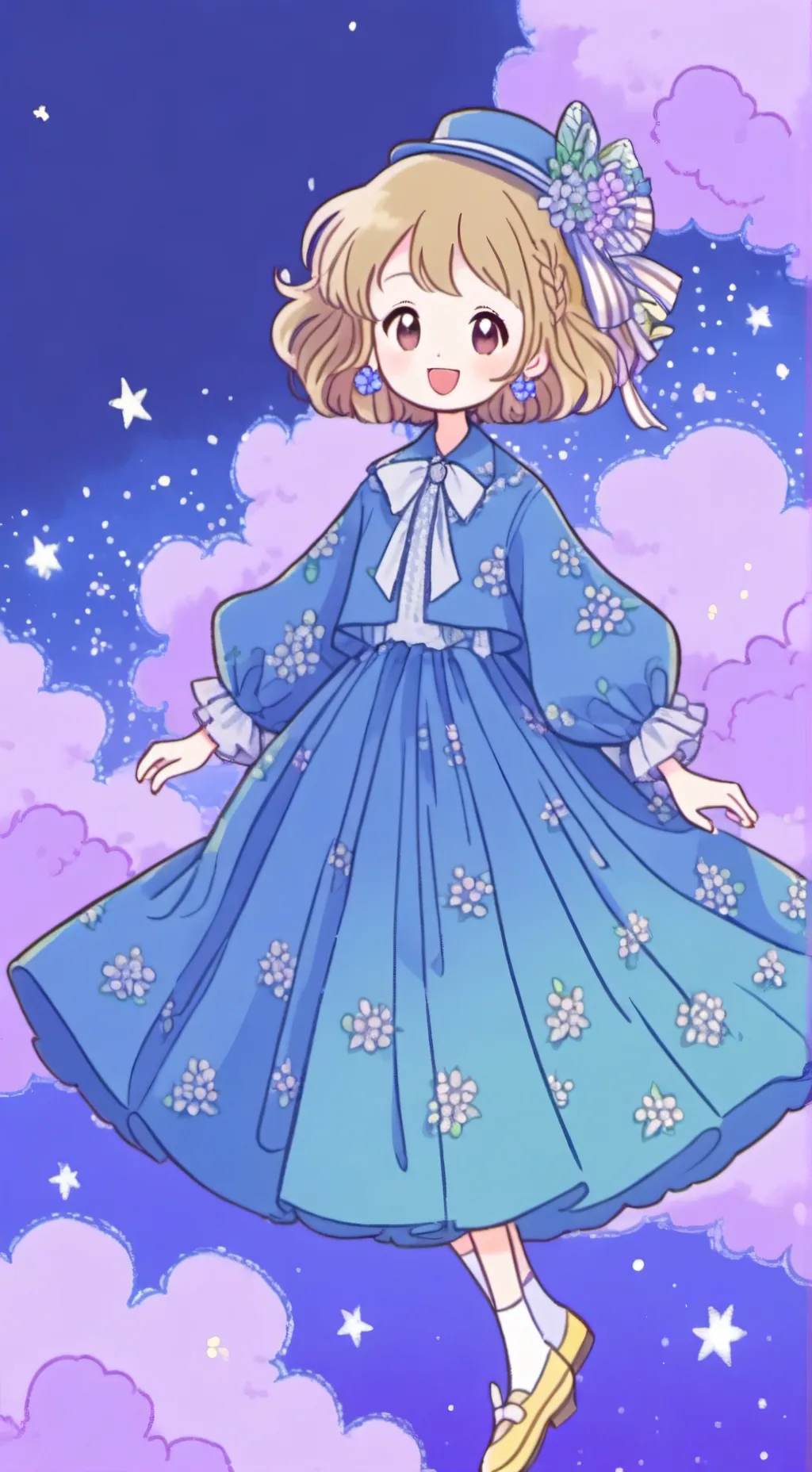 ai character: mili background