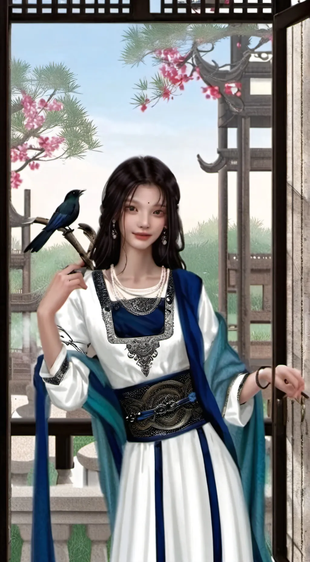 ai character: ILLIT background