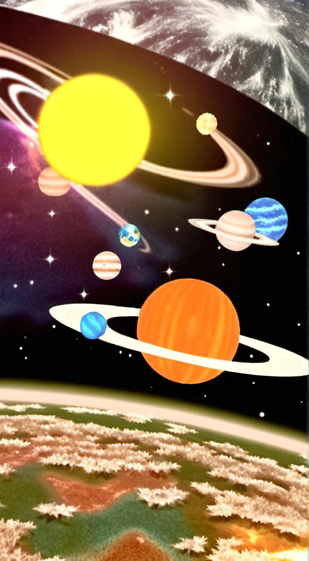 ai character: Moon revolution  background