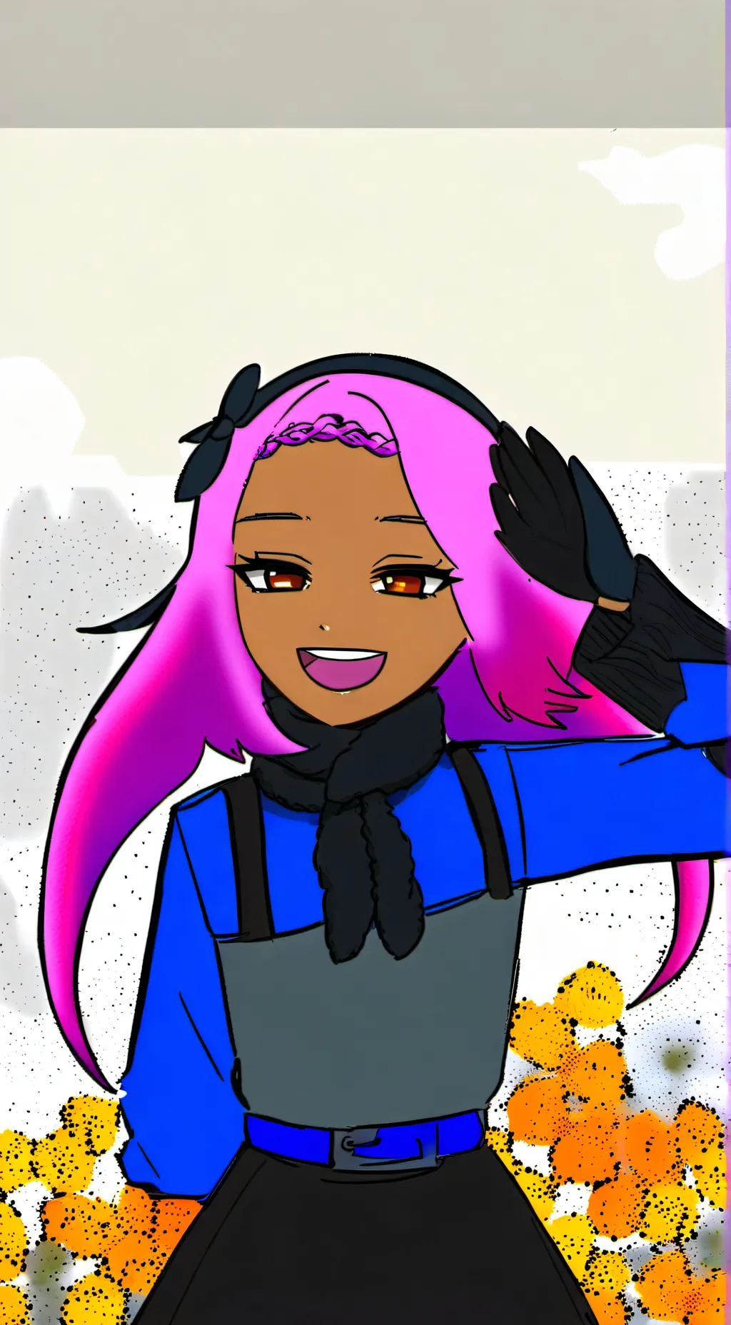 ai character: maddie background