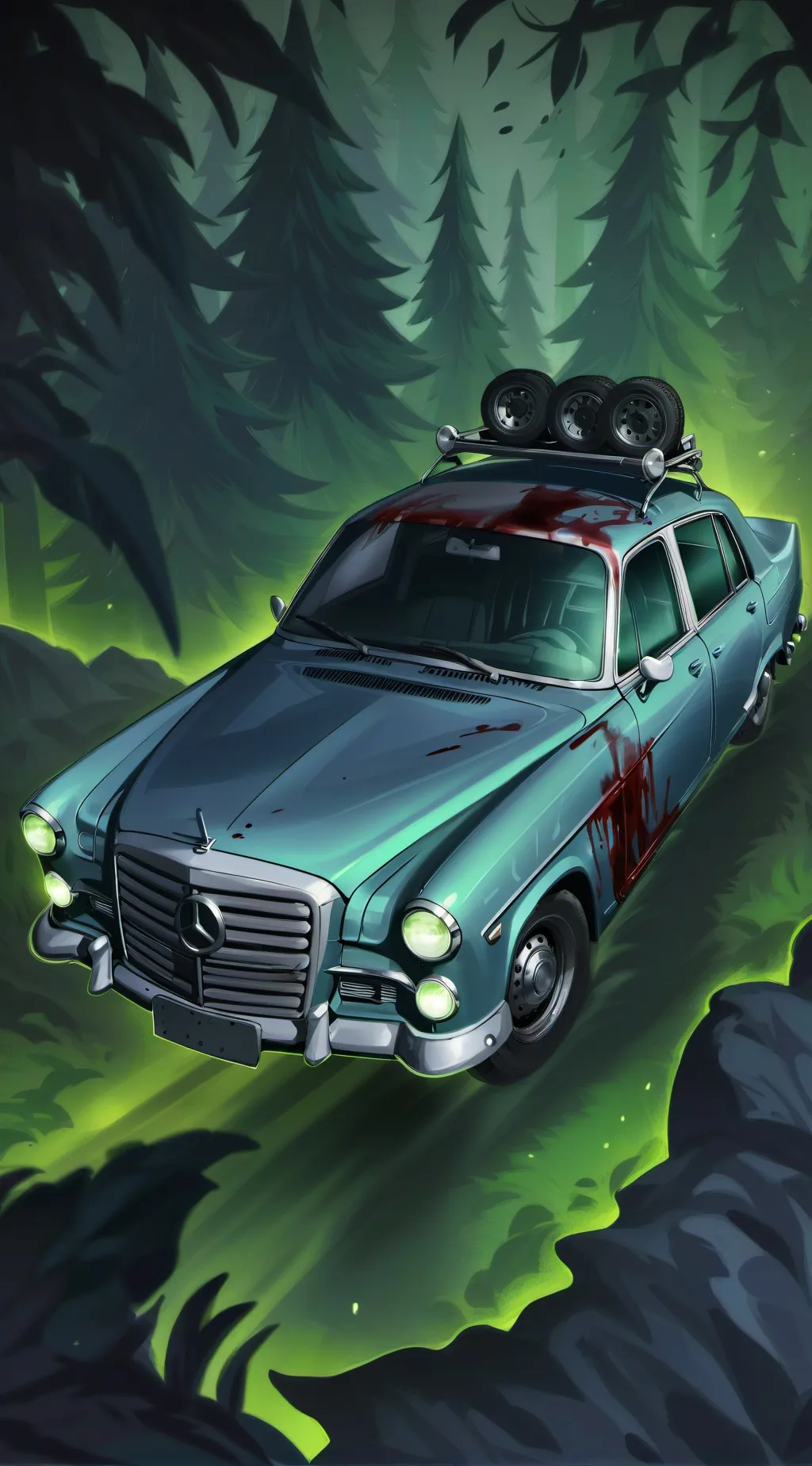 ai character: FINAL DESTINATION  background