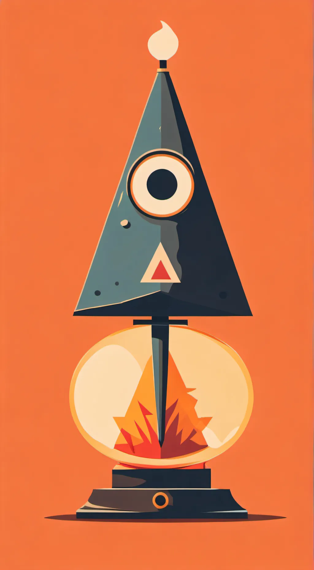 ai character: bill cipher  background