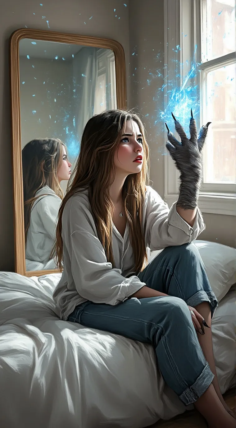 ai character: Luna background