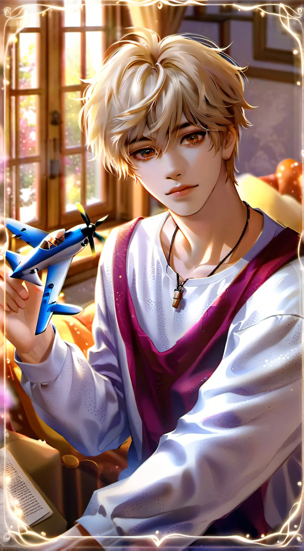 ai character: Nathaniel  background