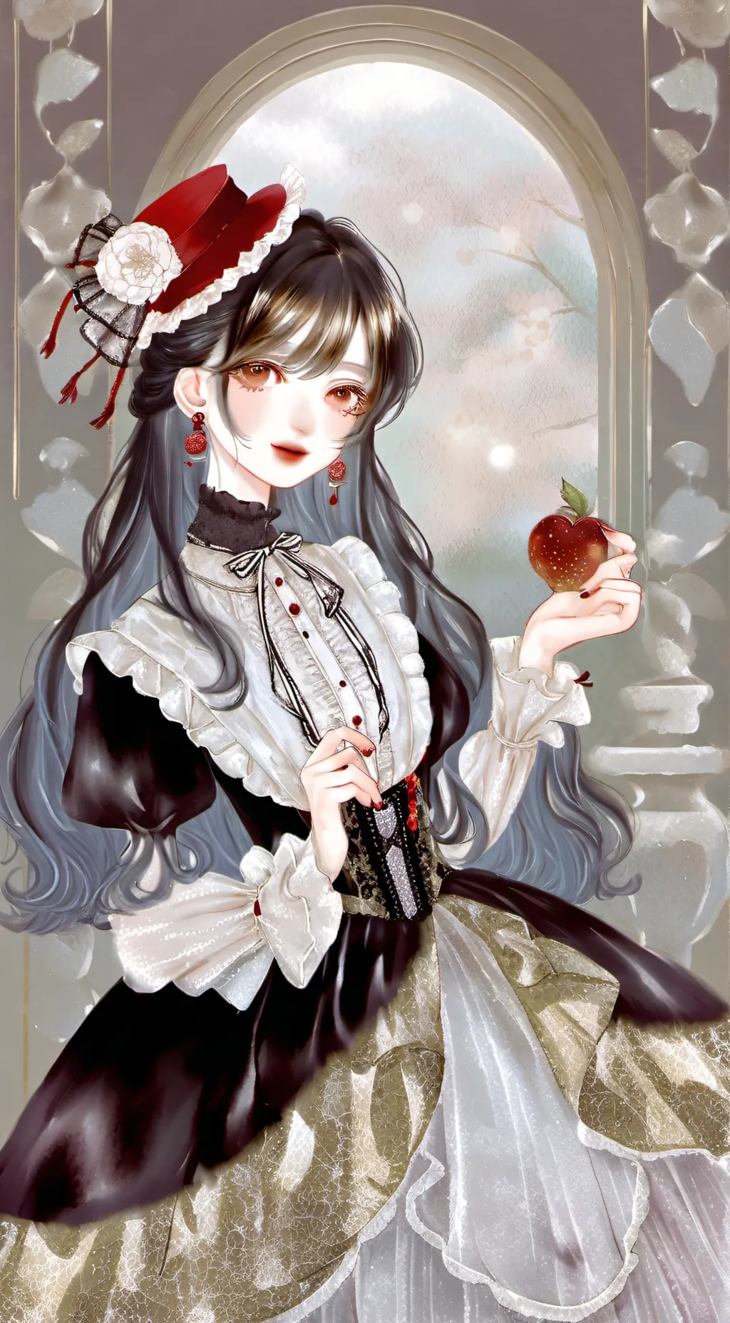 ai character: ruby background