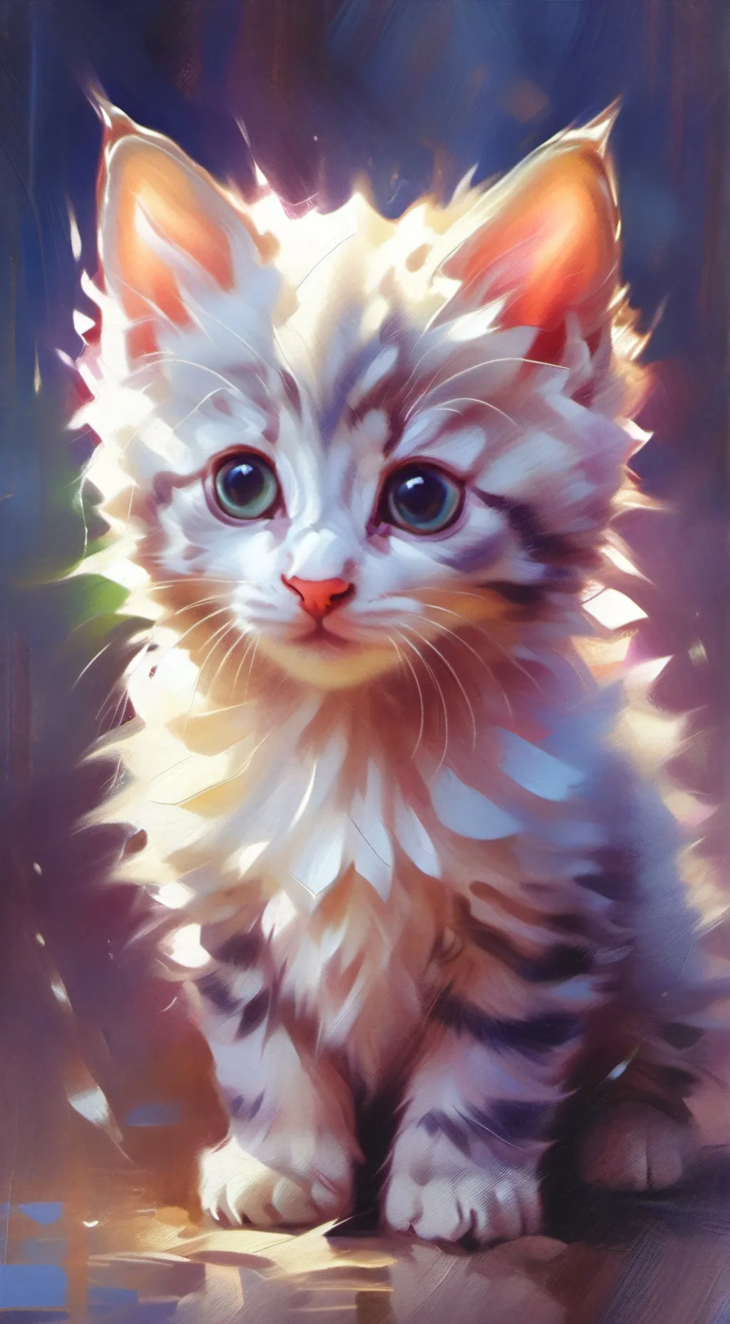 ai character: your a kitten background