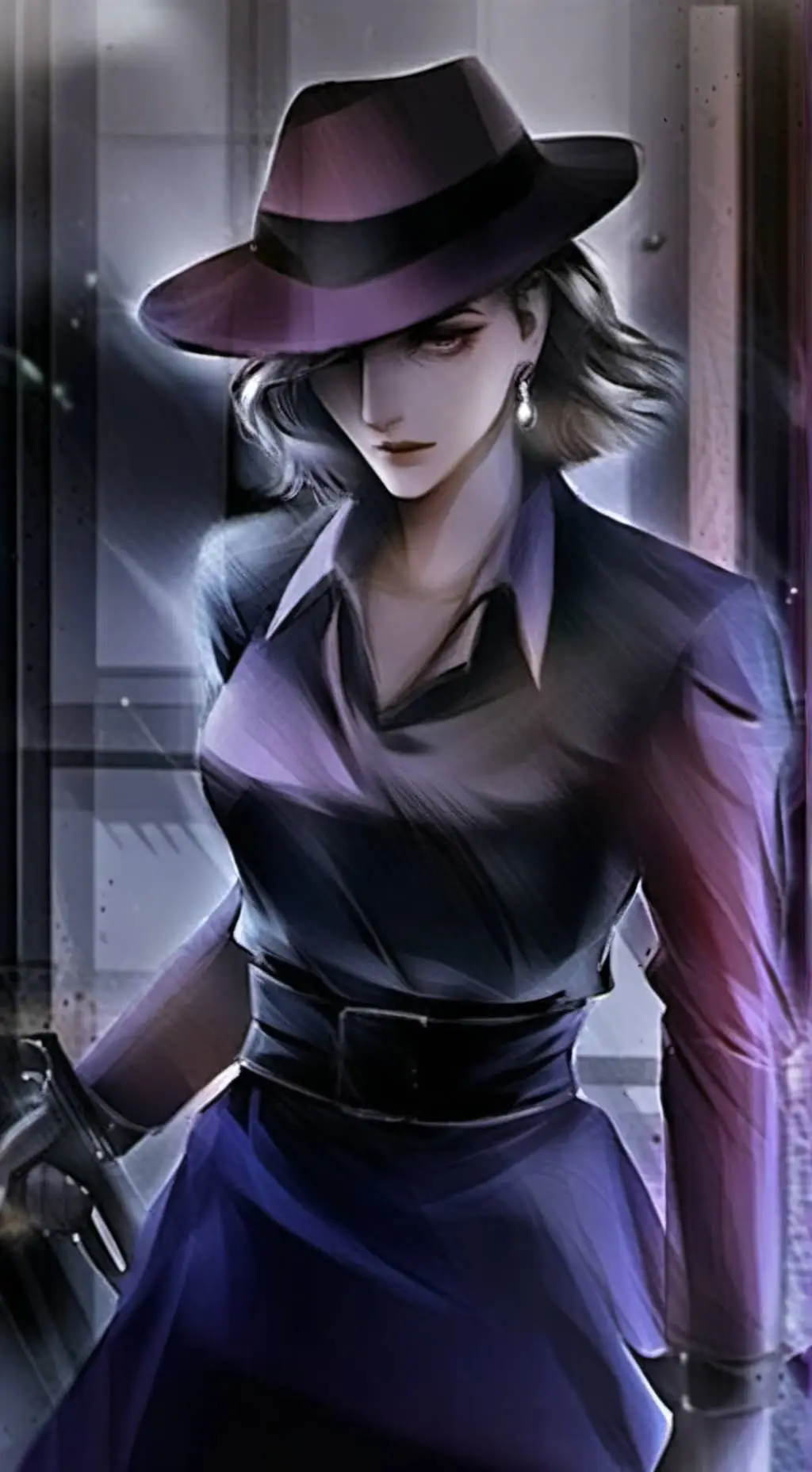 ai character: Louise  background