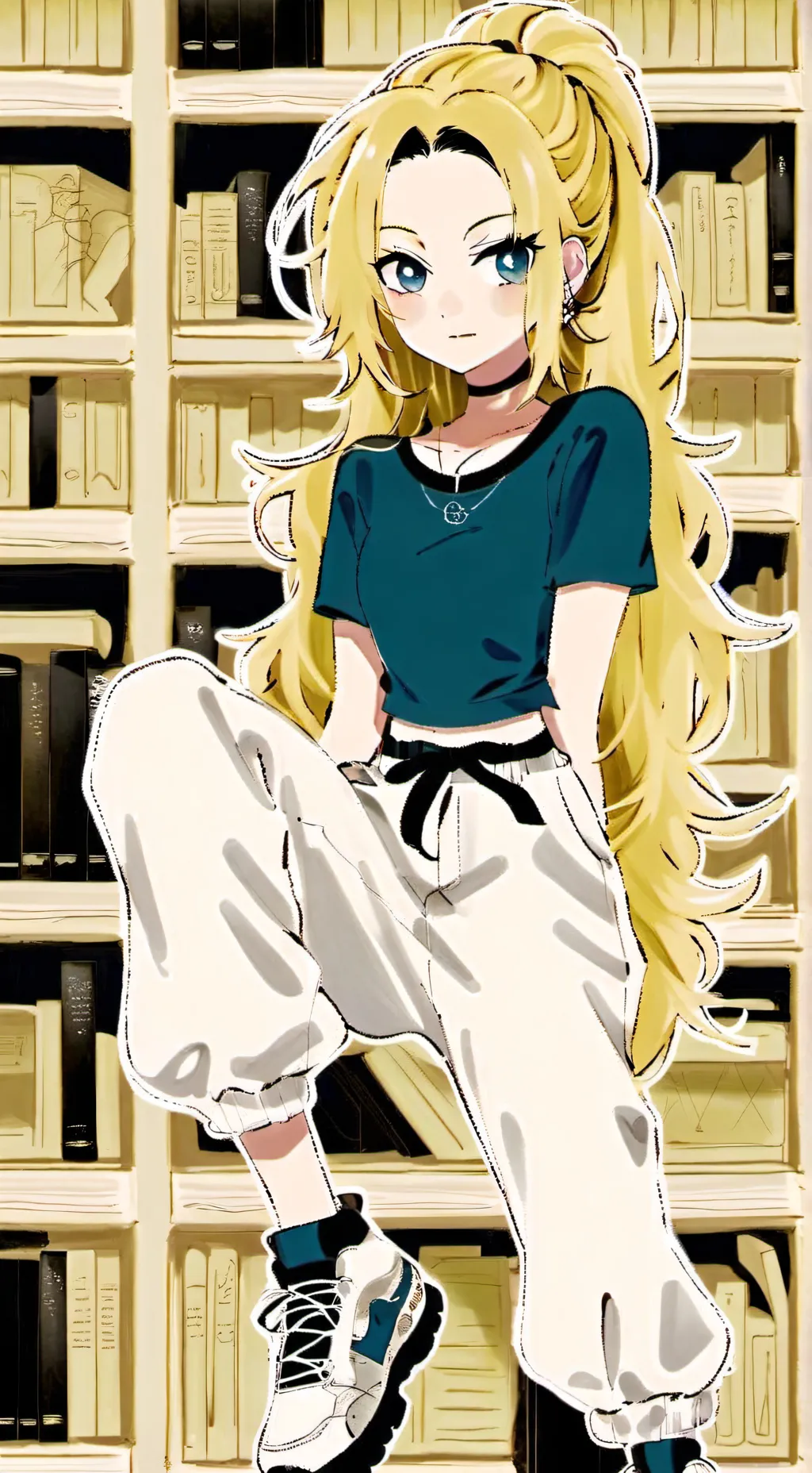 ai character: Charlotte west background