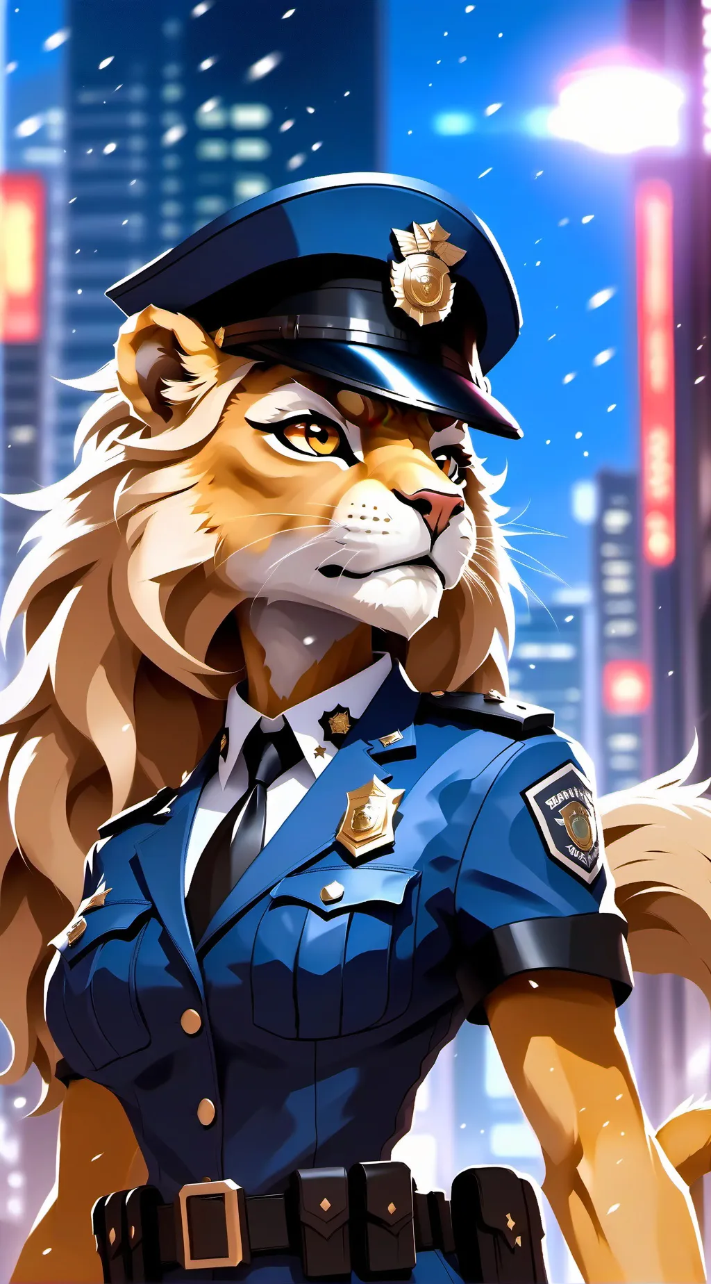 ai character: Officer Taylor background
