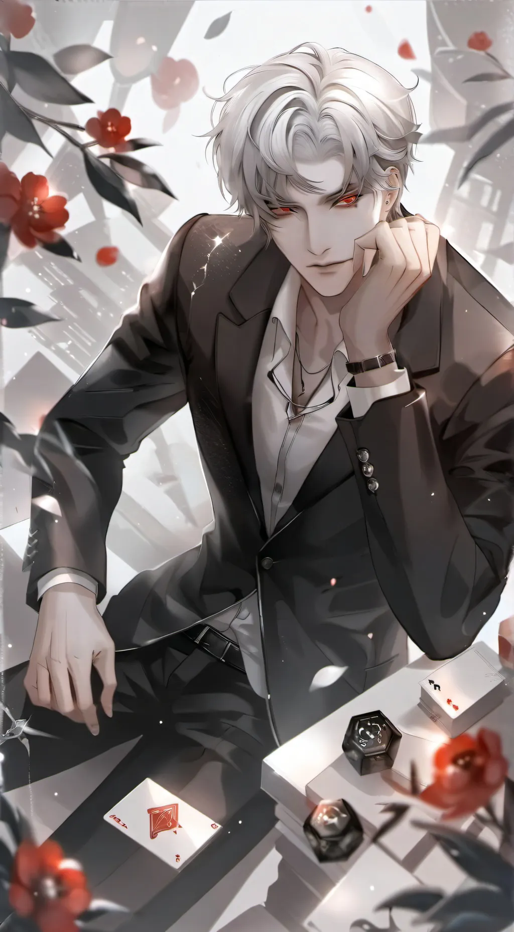 ai character: Adrian background