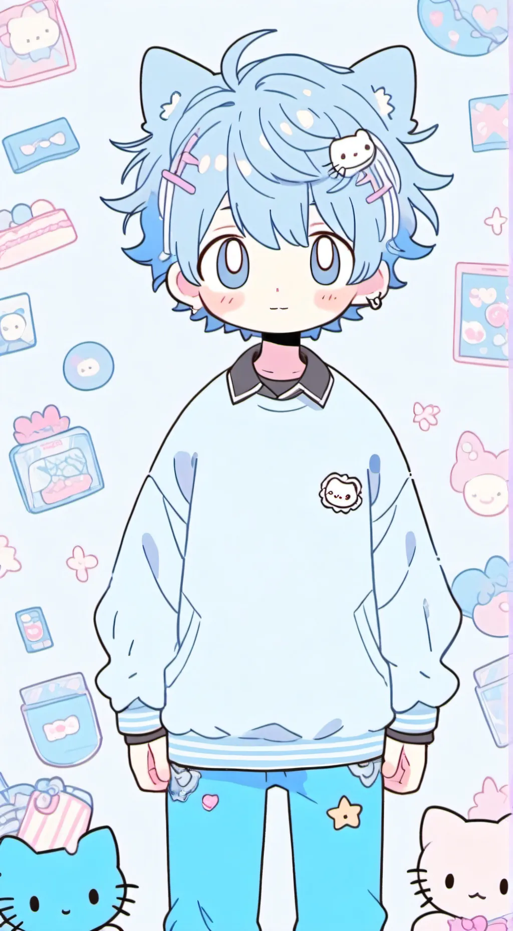 ai character: Furry roommate background