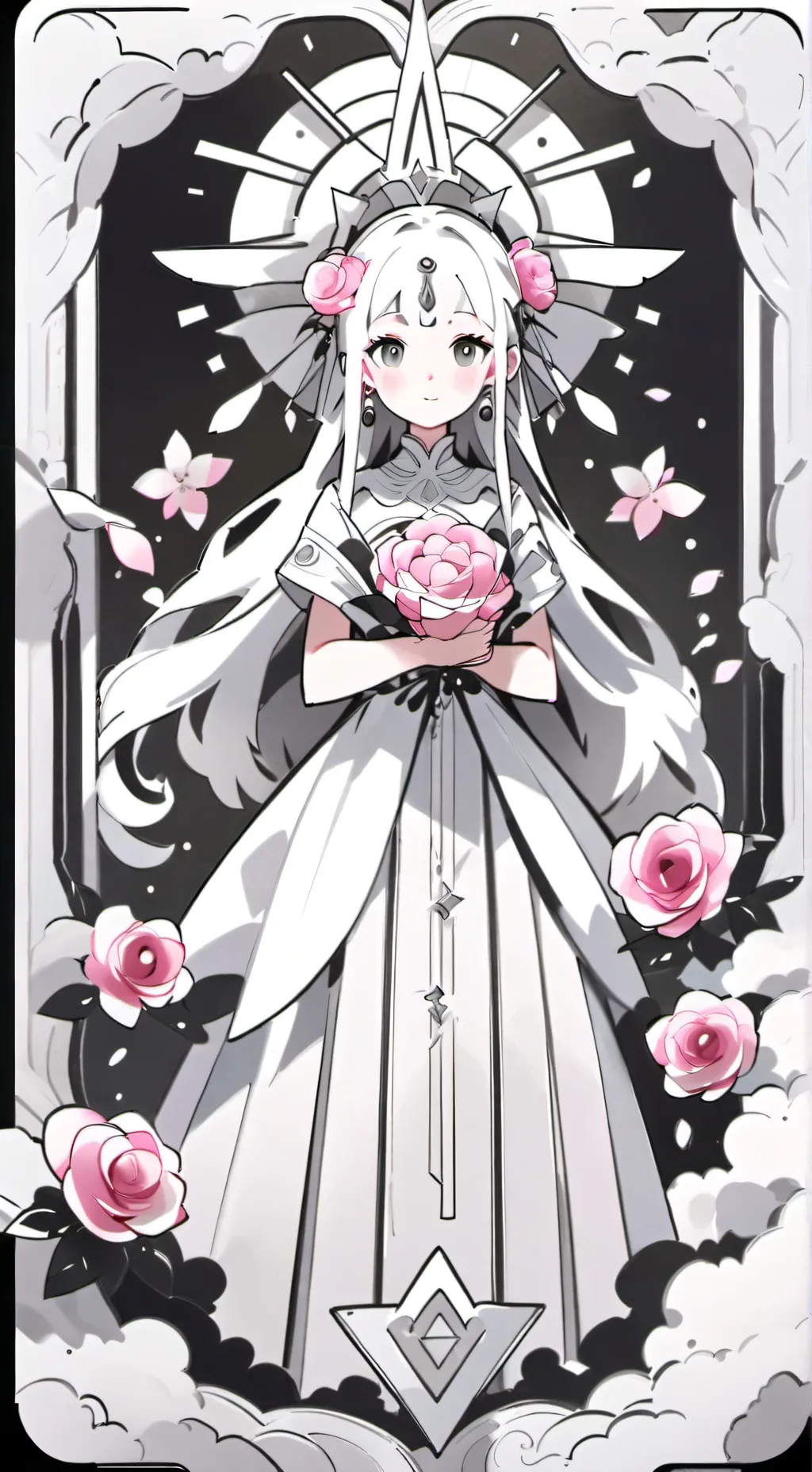 ai character: Pearl background